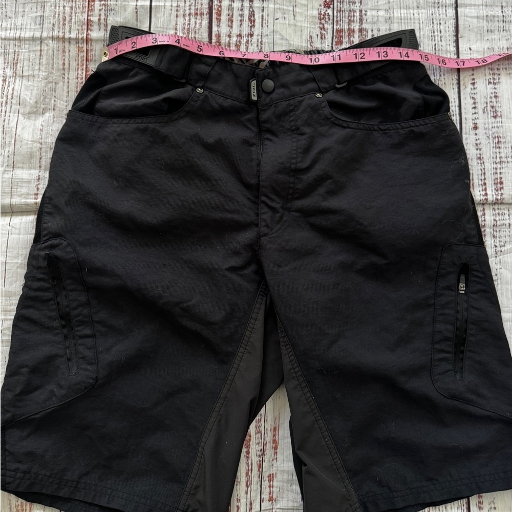Zoic Mountain Biking Technical Outdoor Shorts Medium Black - Picture 5 of 8
